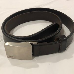 A/X ARMANI EXCHANGE LEATHER BELT 34